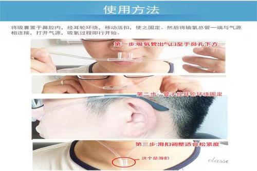 鼻氧管使用方法图